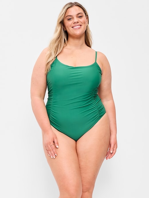 Image number 7 showing, Ruched One-Piece Swimsuit