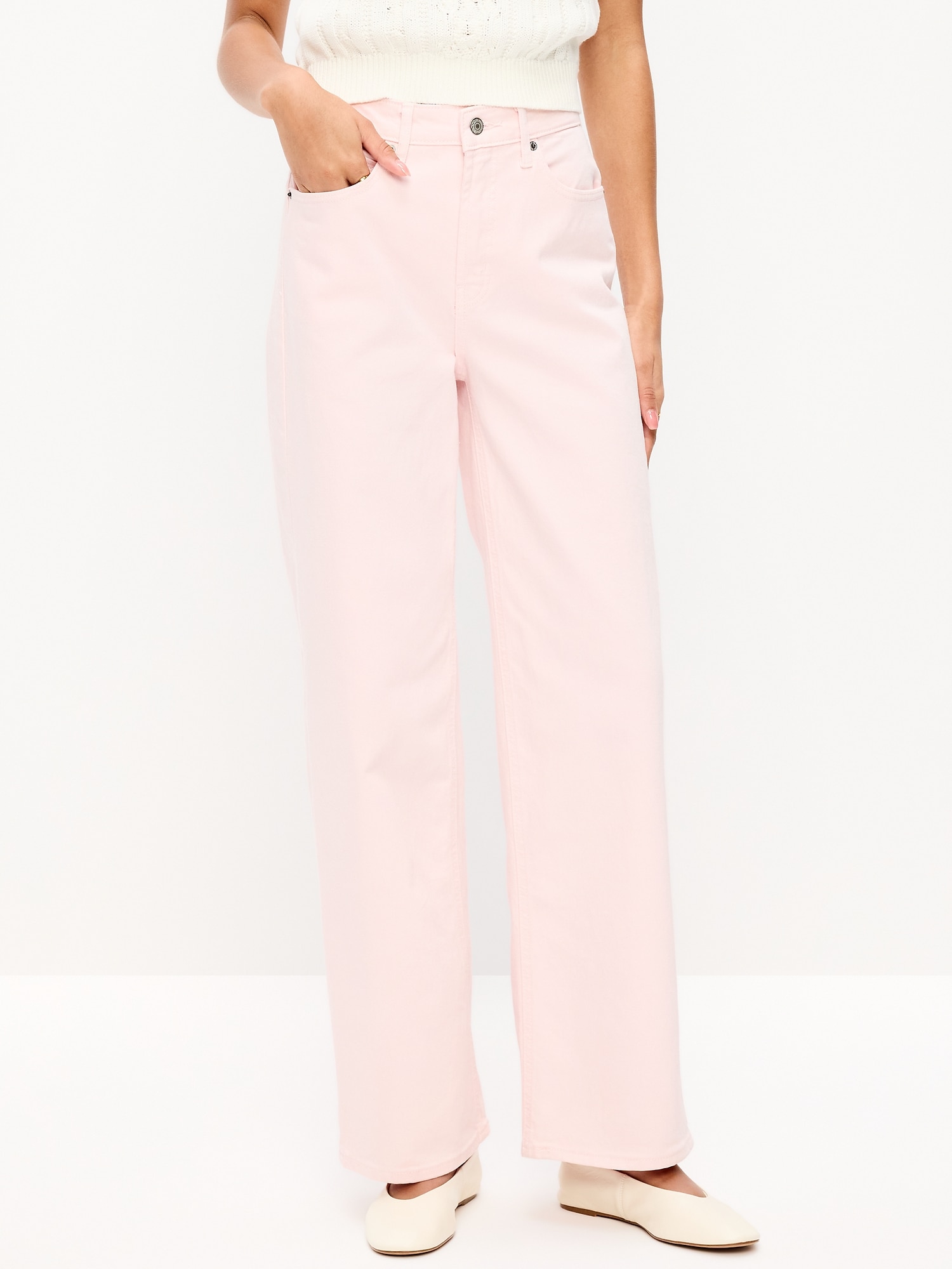 Extra High-Waisted Wide-Leg Jeans