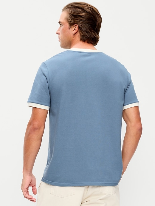 Image number 2 showing, Crew-Neck Pique T-Shirt