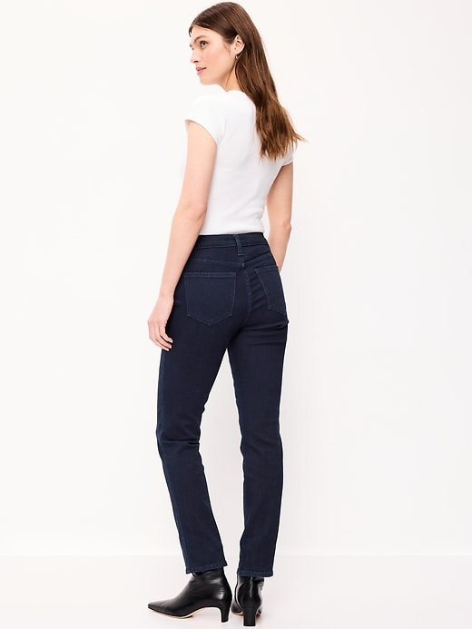 Image number 2 showing, High-Waisted Rockstar Super-Skinny Jeans