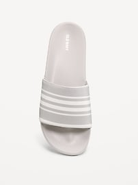 Image number 2 showing, Faux-Leather Slide Sandals for Men (Partially Plant-Based)