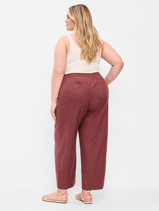 Image number 7 showing, High-Waisted Utility Ankle Pants