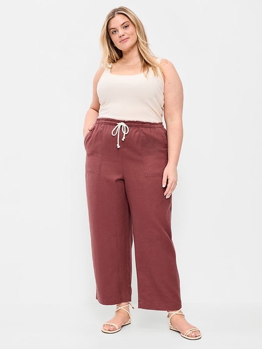 Image number 6 showing, High-Waisted Utility Ankle Pants