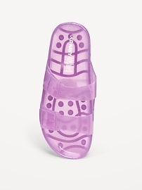 Image number 2 showing, Jelly Buckled Slide Sandals for Girls