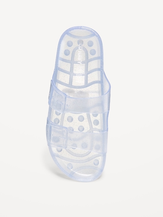 Image number 2 showing, Jelly Buckled Slide Sandals for Girls
