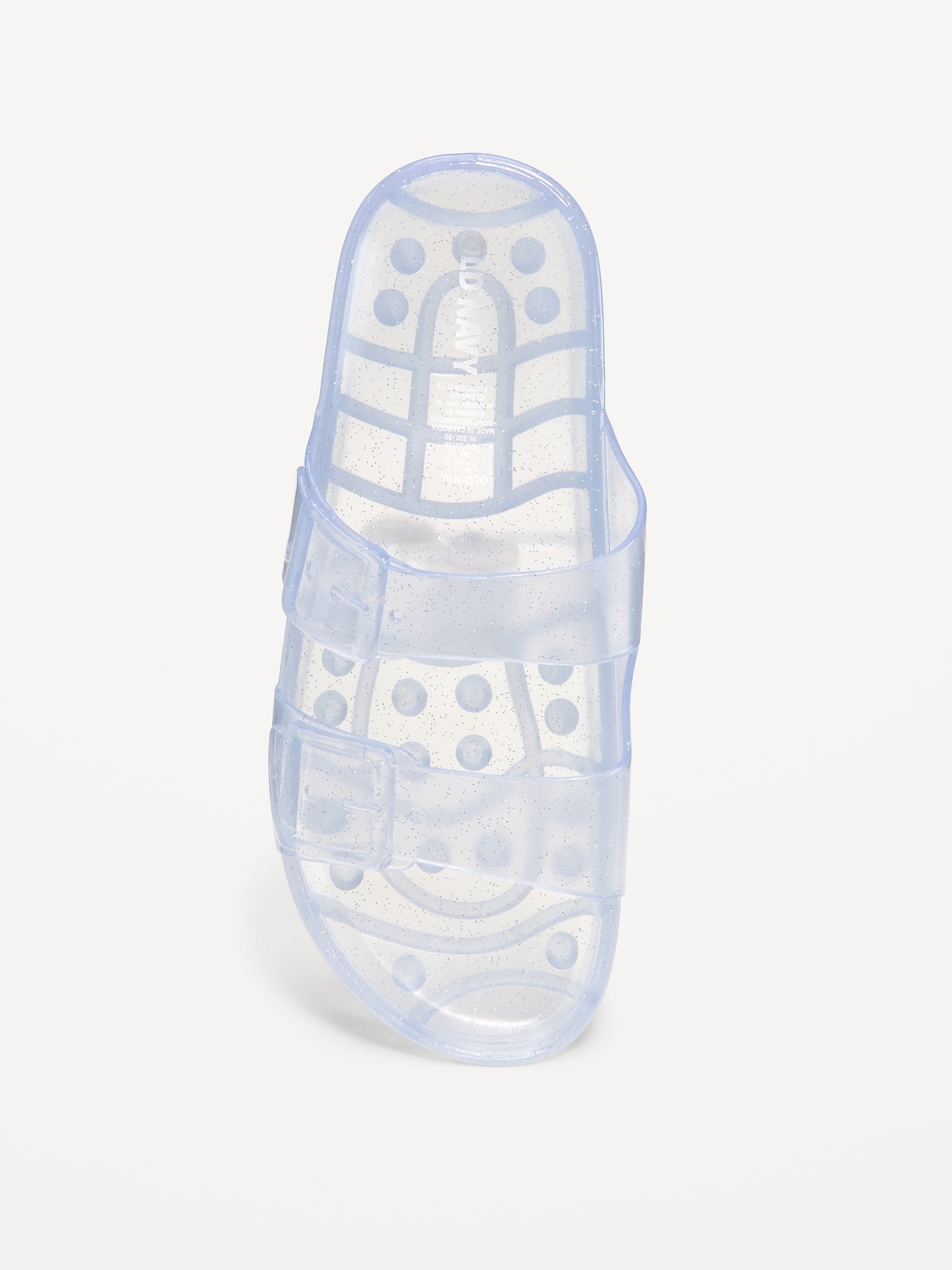 Jelly Buckled Slide Sandals for Girls