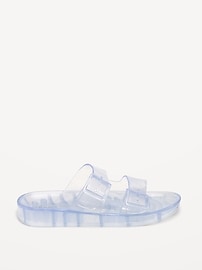 Image number 3 showing, Jelly Buckled Slide Sandals for Girls