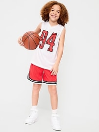Image number 3 showing, Mesh Graphic Basketball Tank Top for Boys
