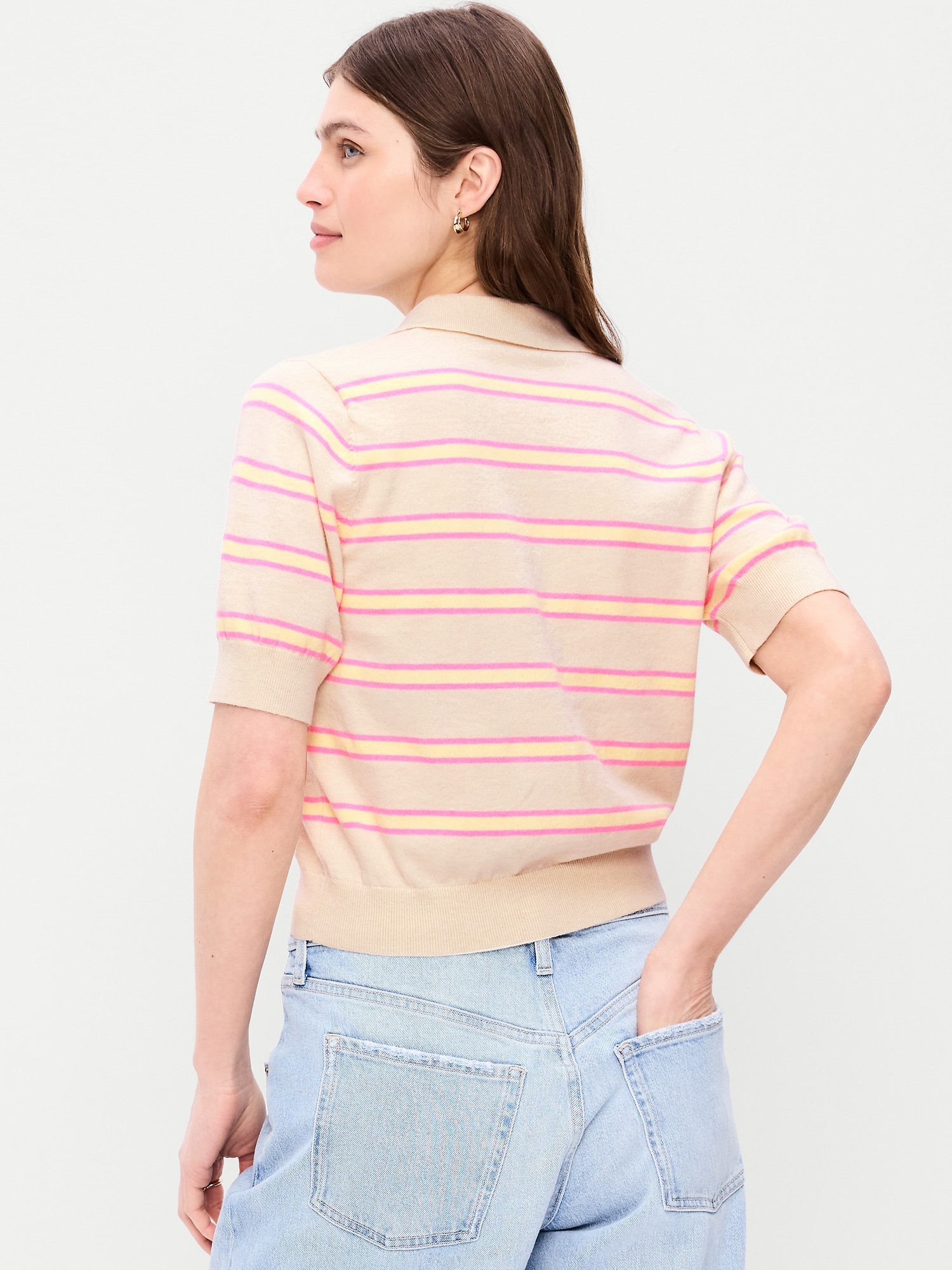SoSoft Lite Short-Sleeve Cropped Polo