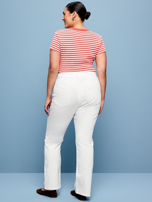 Image number 9 showing, Mid-Rise Wow Boot-Cut Jeans