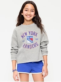 Image number 1 showing, NHL Graphic Sweatshirt for Girls
