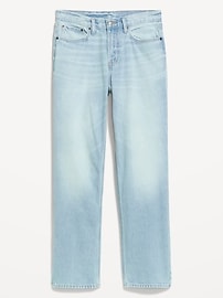 Image number 1 showing, Structured Loose Non-Stretch Jeans
