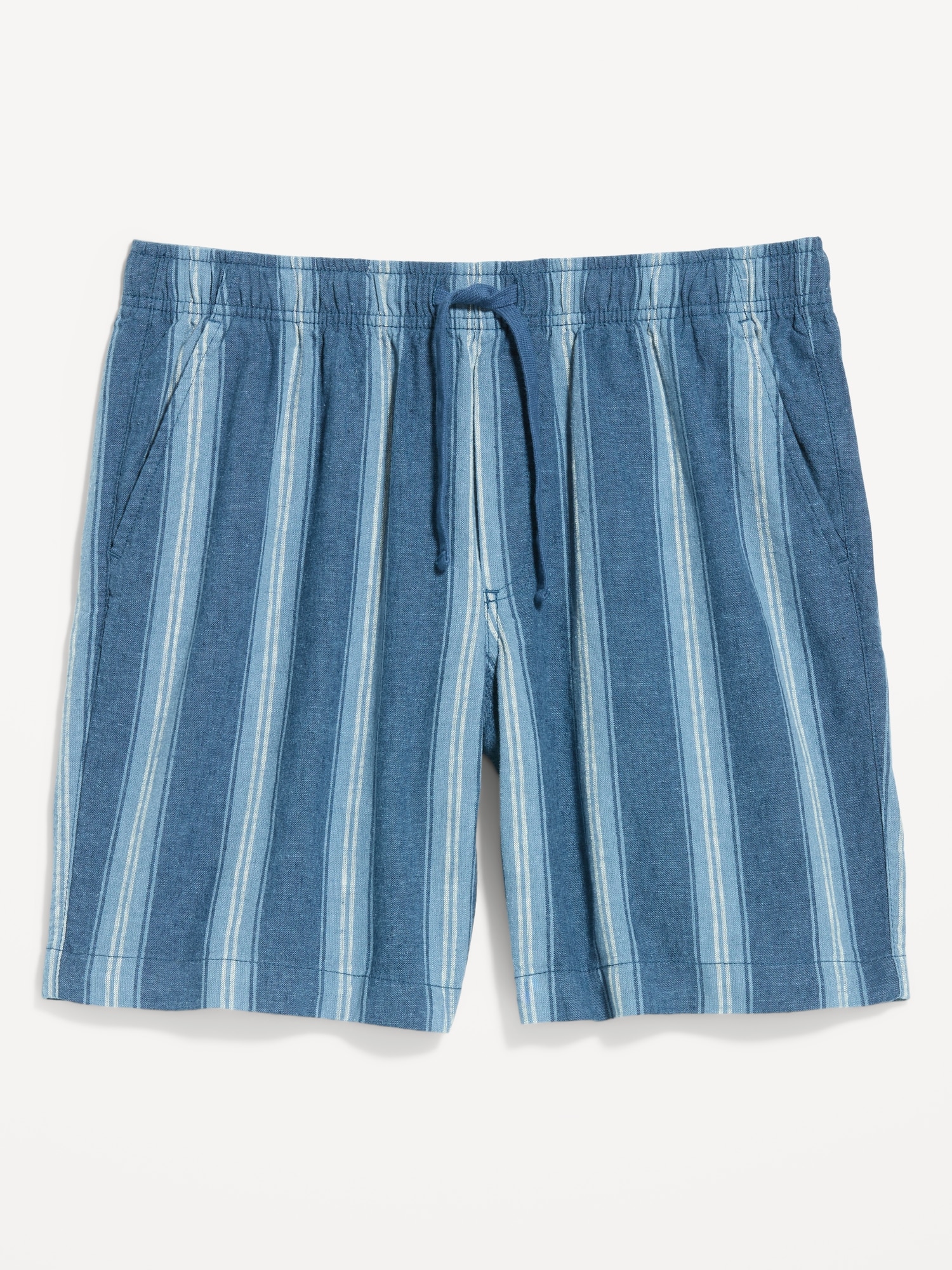 Linen-Blend Jogger Shorts - 7-inch inseam
