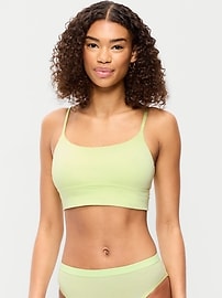 Image number 1 showing, Cotton Cami Bralette