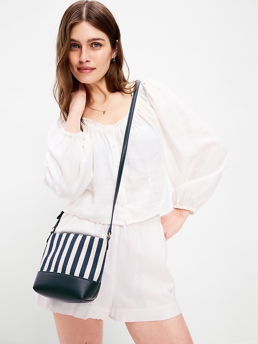 Image number 2 showing, Small Preppy Bucket Bag
