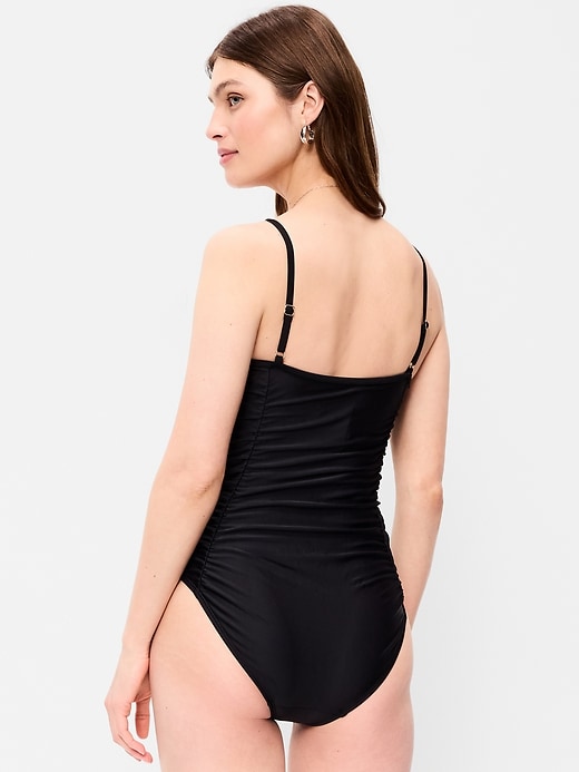 Image number 2 showing, Ruched One-Piece Swimsuit