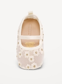 Image number 2 showing, Mesh Floral Ballet Flats for Baby