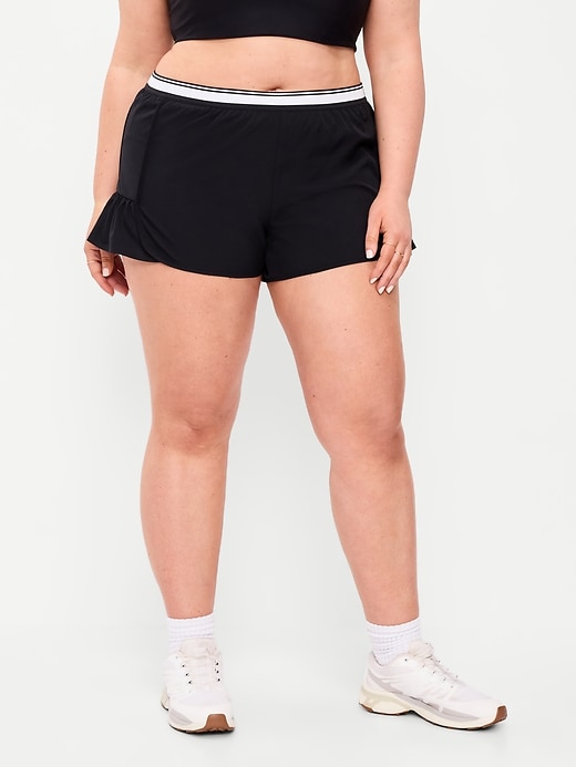 Image number 4 showing, Mid-Rise StretchTech Run Shorts -- 3-inch inseam
