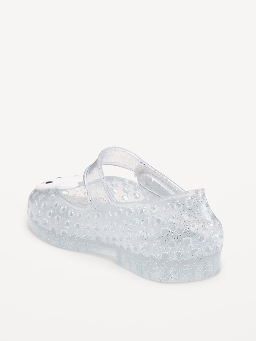 Image number 3 showing, Jelly Mary-Jane Flats for Toddler Girls