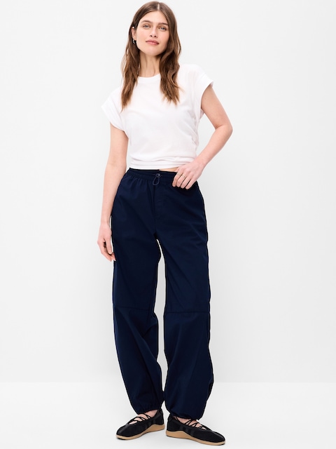 Lightweight Pull-On Parachute Pants