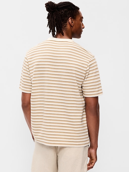 Image number 2 showing, Textured-Knit Striped T-Shirt