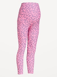 Image number 2 showing, Maternity Full-Panel PowerSoft 7/8 Leggings