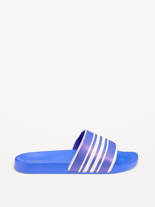 Image number 3 showing, Faux-Leather Slide Sandals for Men (Partially Plant-Based)