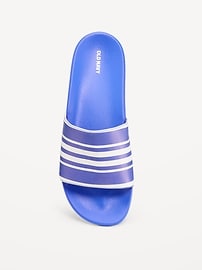 Image number 2 showing, Faux-Leather Slide Sandals for Men (Partially Plant-Based)