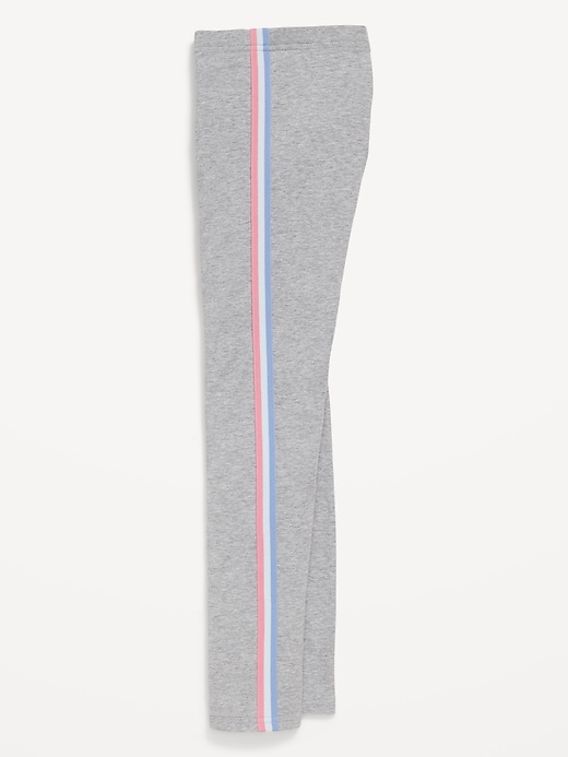 Image number 2 showing, Rainbow Trim Leggings for Girls