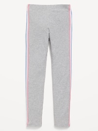 Image number 1 showing, Rainbow Trim Leggings for Girls