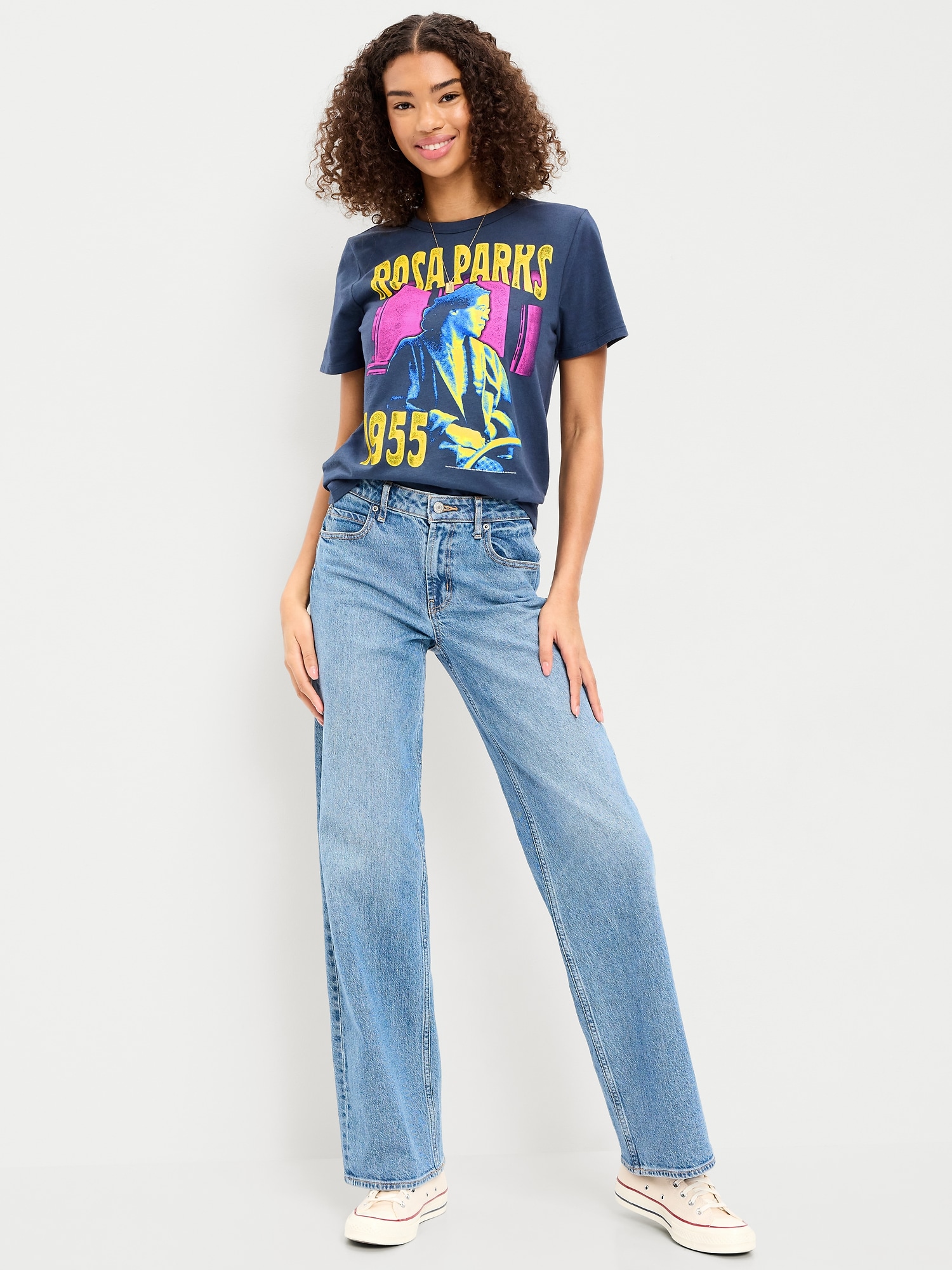 EveryWear Crew-Neck Logo-Graphic T-Shirt