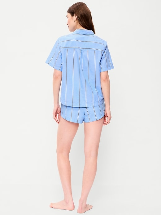 Image number 2 showing, Poplin Pajama Short Set