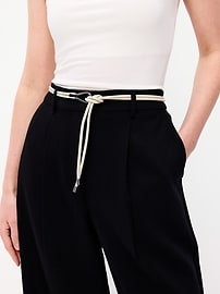 Image number 2 showing, Faux-Leather Wrap Belt