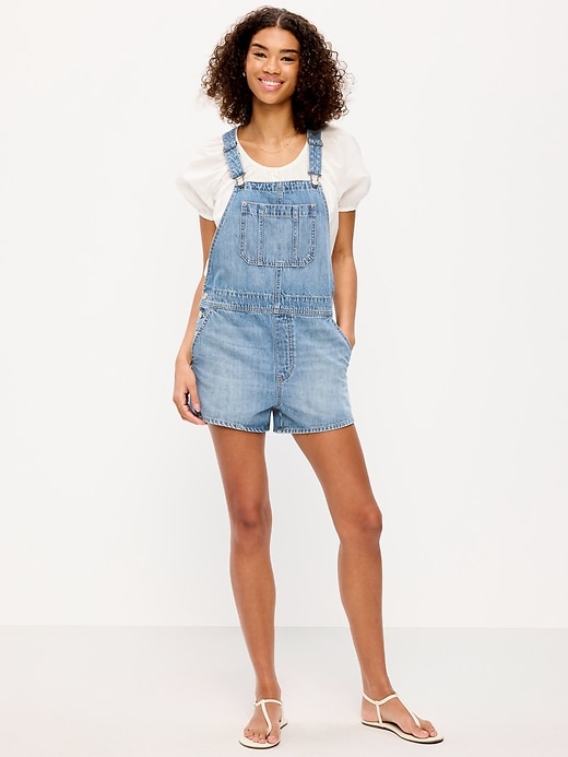 Image number 1 showing, Baggy Shortalls