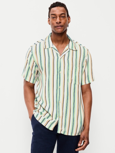 Short-Sleeve Camp Shirt