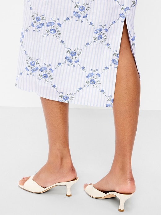 Image number 5 showing, Short-Sleeve Scoop-Neck Midi Dress