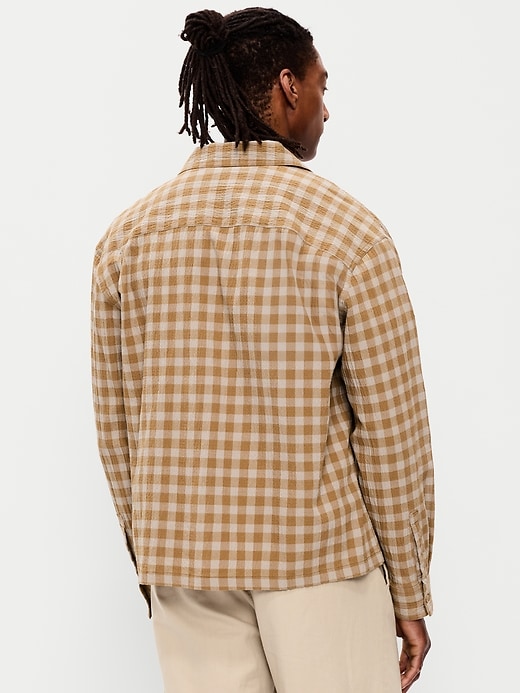 Image number 2 showing, Loose Fit Cropped Shirt