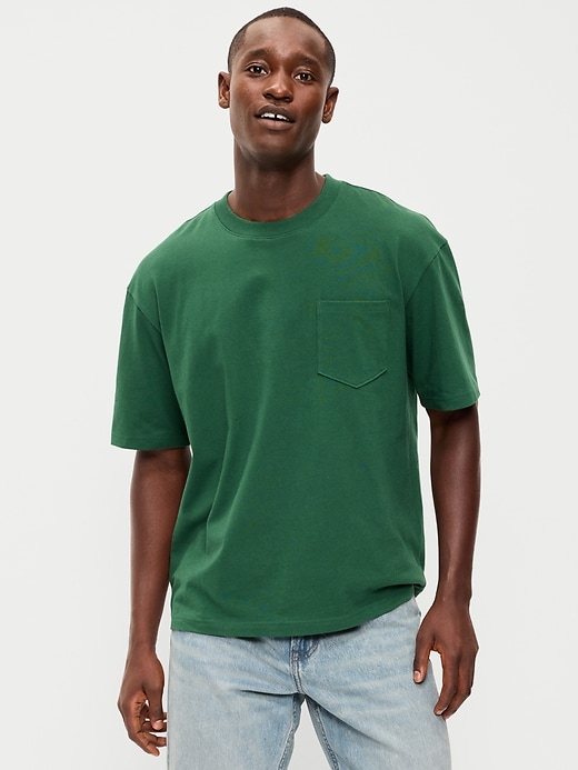 Image number 1 showing, Heavyweight Pocket T-Shirt
