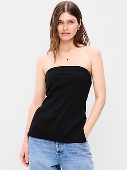 Asymmetrical Tube Top - image 3