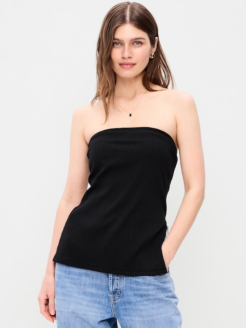 Asymmetrical Tube Top