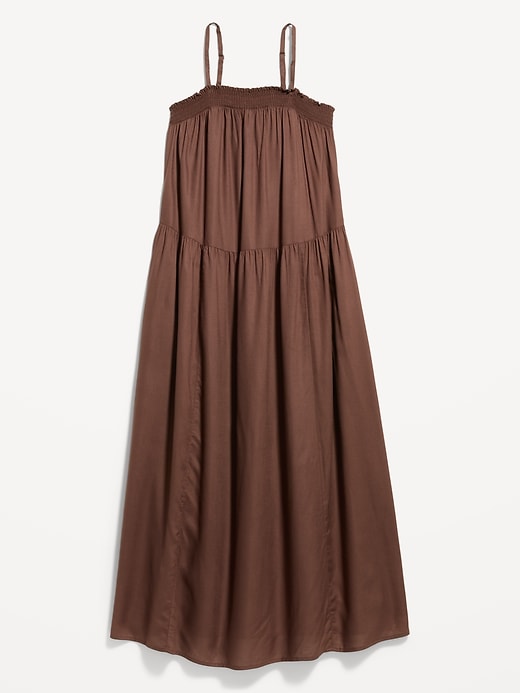 Image number 1 showing, Airy Smocked Maxi Dress