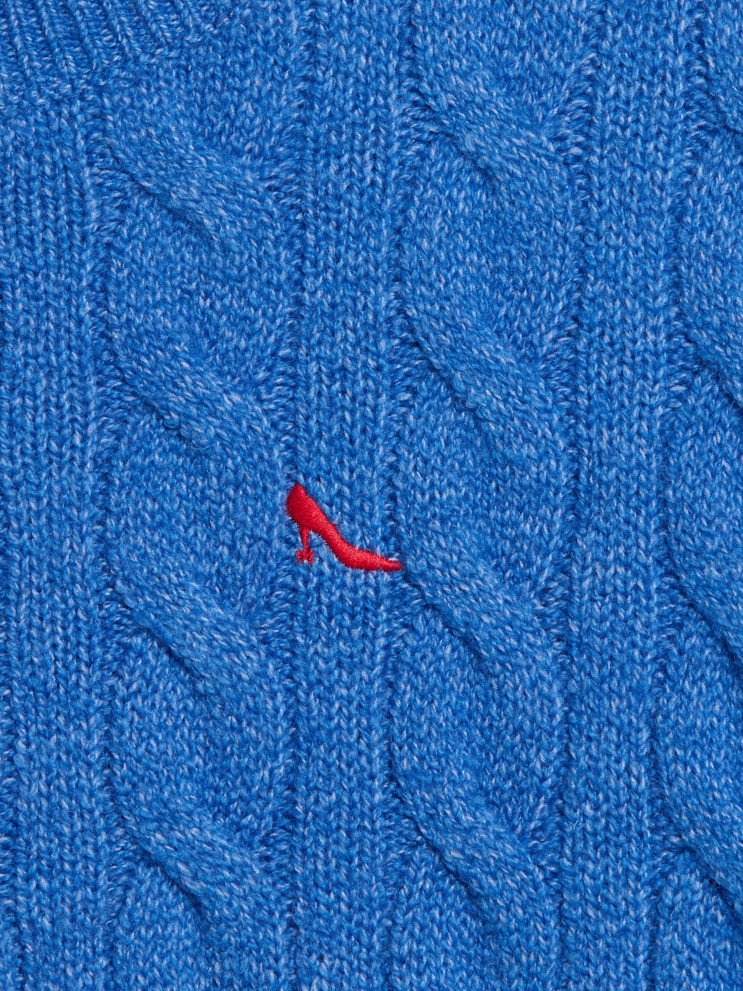 Old Navy x The Devil Wears Prada SoSoft Cerulean Cable-Knit Sweater