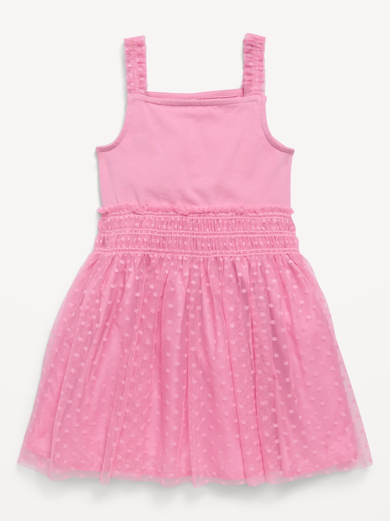 Платье Old Navy Sleeveless Tutu Dress для девочек-малышей, цвет: Розовый