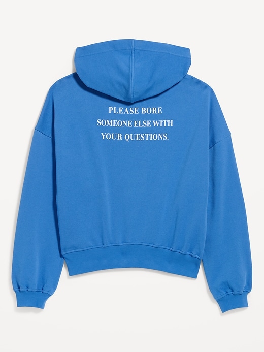 Image number 5 showing, Old Navy x The Devil Wears Prada SoComfy Oversized Pullover Hoodie
