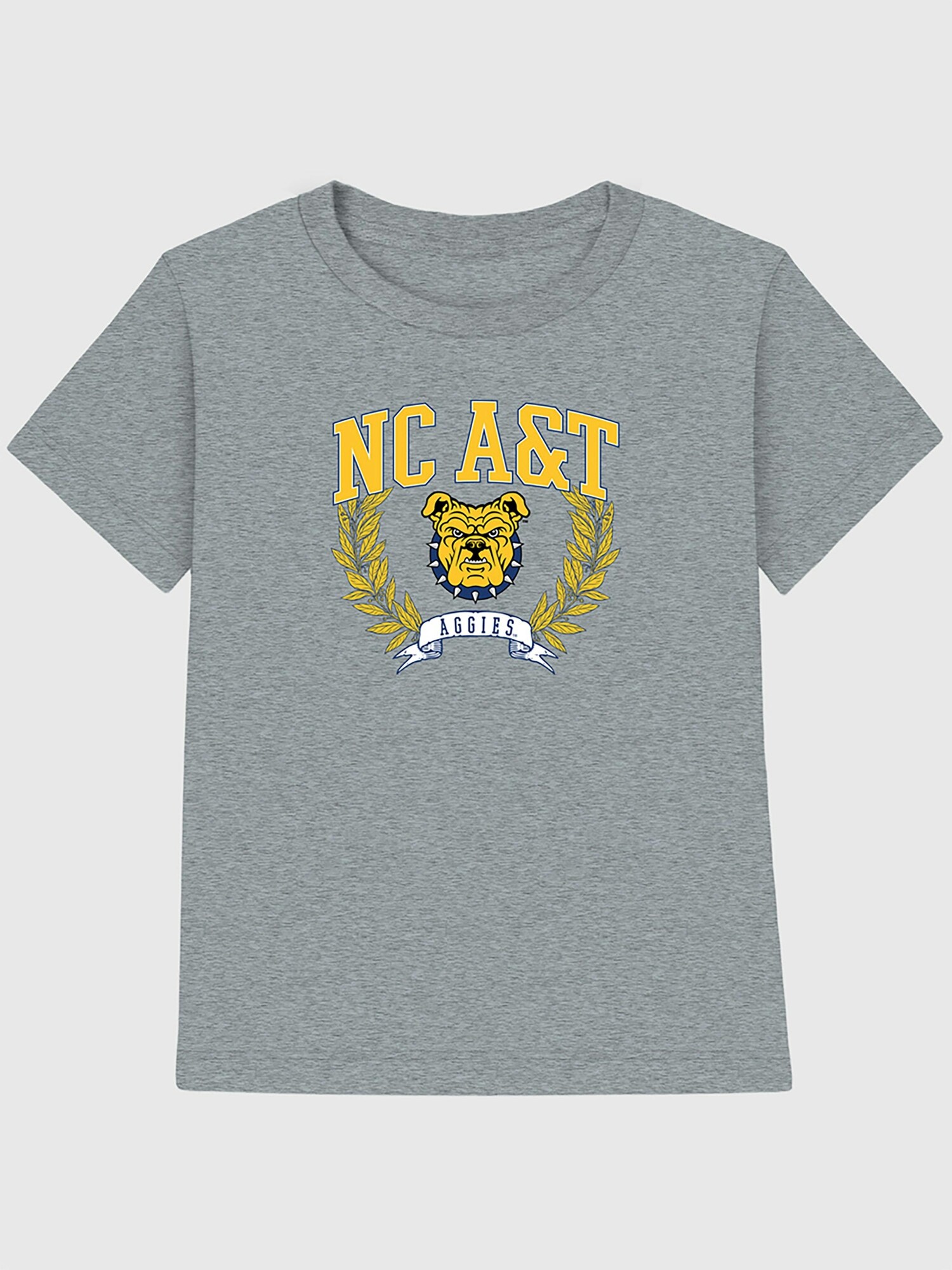 Футболка Old Navy North Carolina A-T State University Laurels Graphic T-Shirt для мальчиков, цвет: Меланжевый
