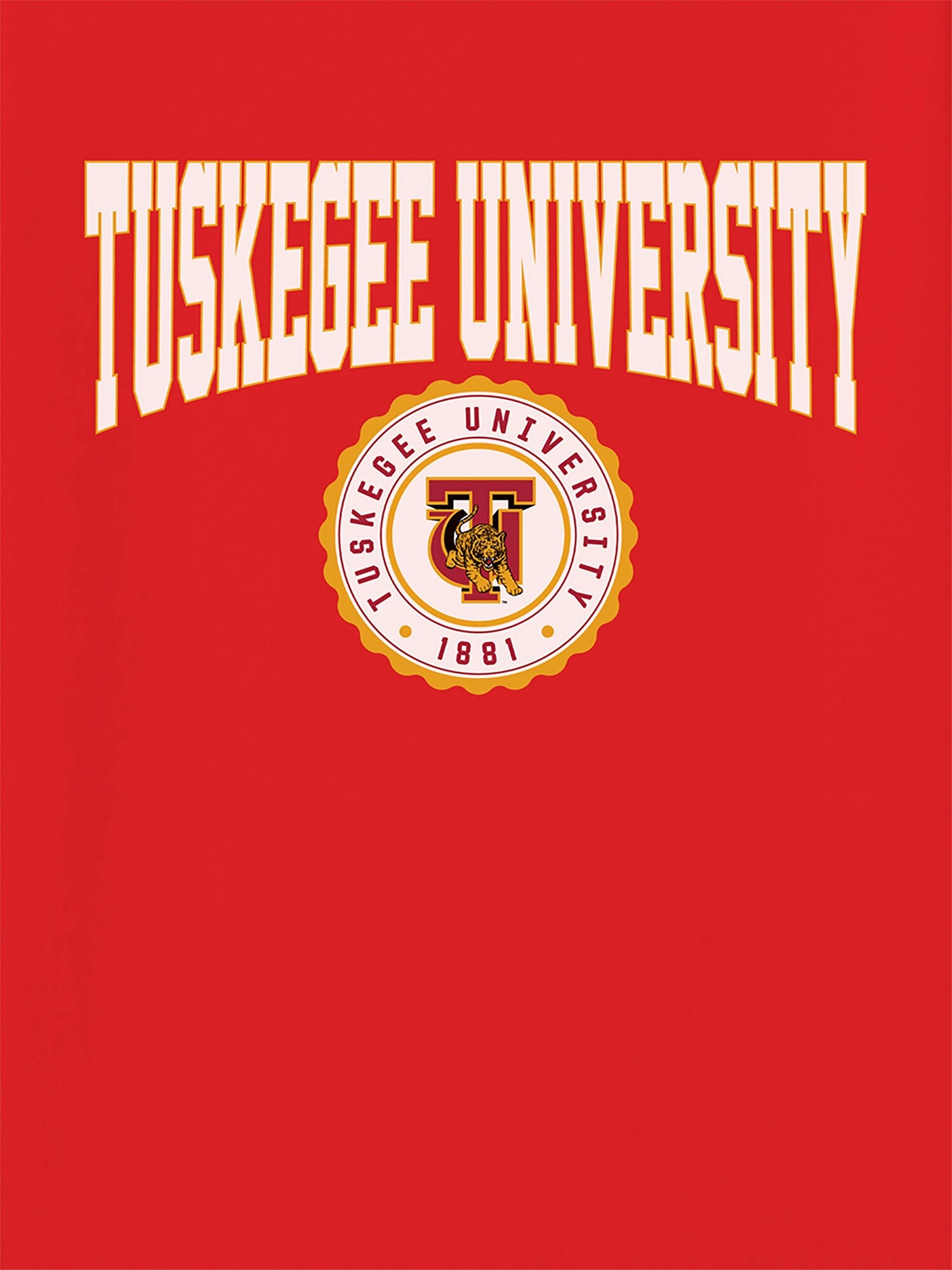 Мужская футболка Old Navy Tuskegee University Collegiate Graphic T-Shirt for Men, цвет: Красный — фото 2