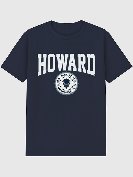 Image number 1 showing, Howard University Collegiate Graphic T-Shirt for Men