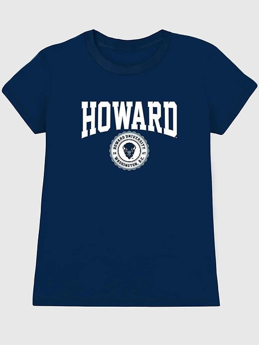 Image number 1 showing, Howard University Collegiate Graphic T-Shirt for Women