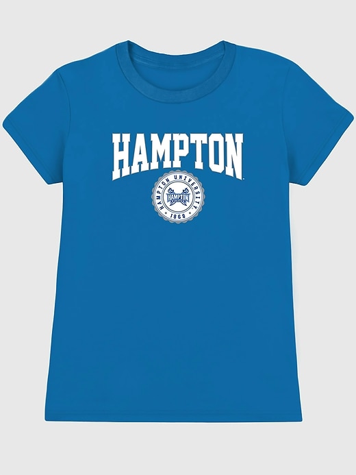 Image number 1 showing, Hampton University Collegiate Graphic T-Shirt for Women