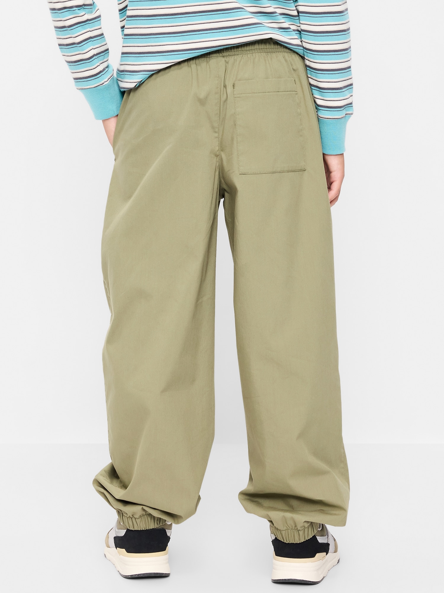 Baggy Parachute Jogger Pants for Boys